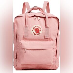 Fjallraven Kanken pink backpack